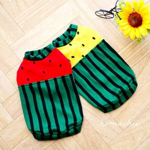 赤&黄すいかタンクトップ