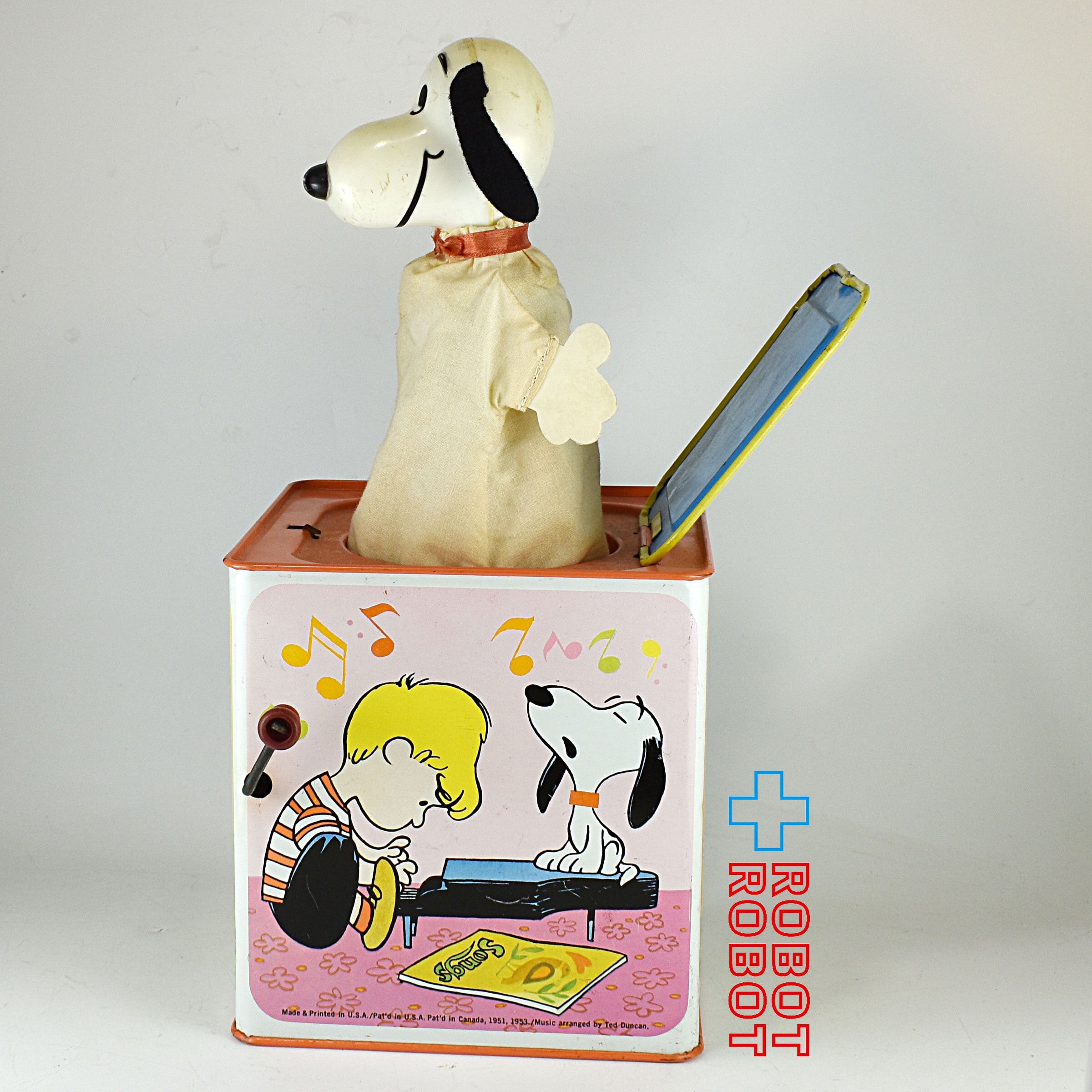 マテル スヌーピー ジャック・イン・ザ・ボックス びっくり箱 | ROBOTROBOT