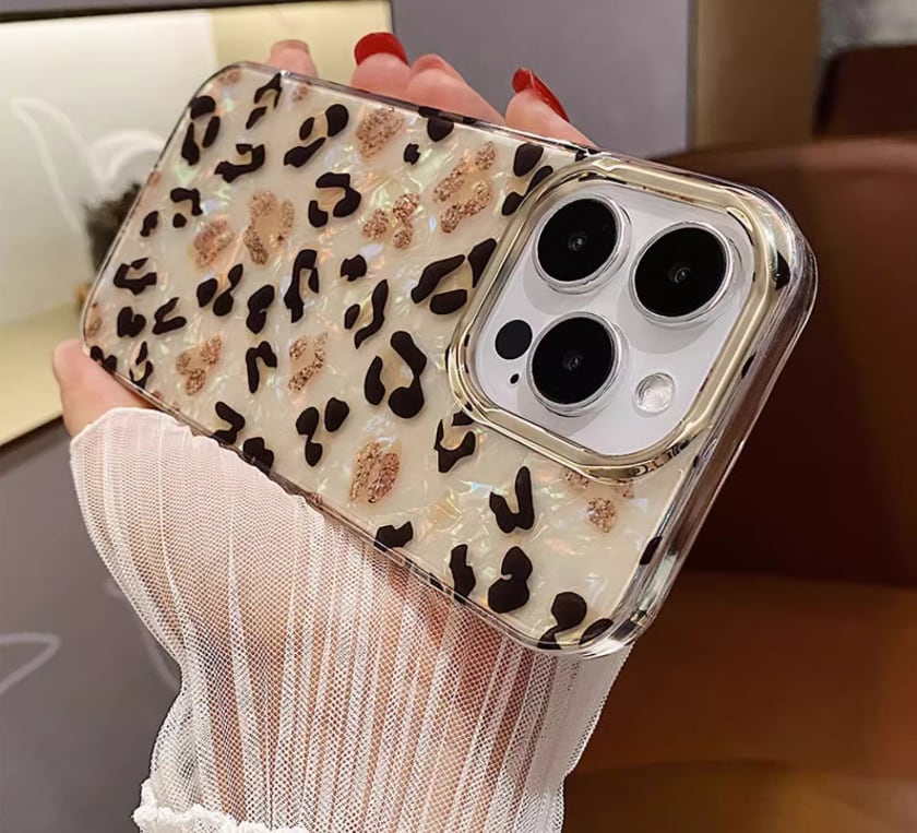 レオパード iPhone15 Pro Maxケース かわいい iPhone15Proケース