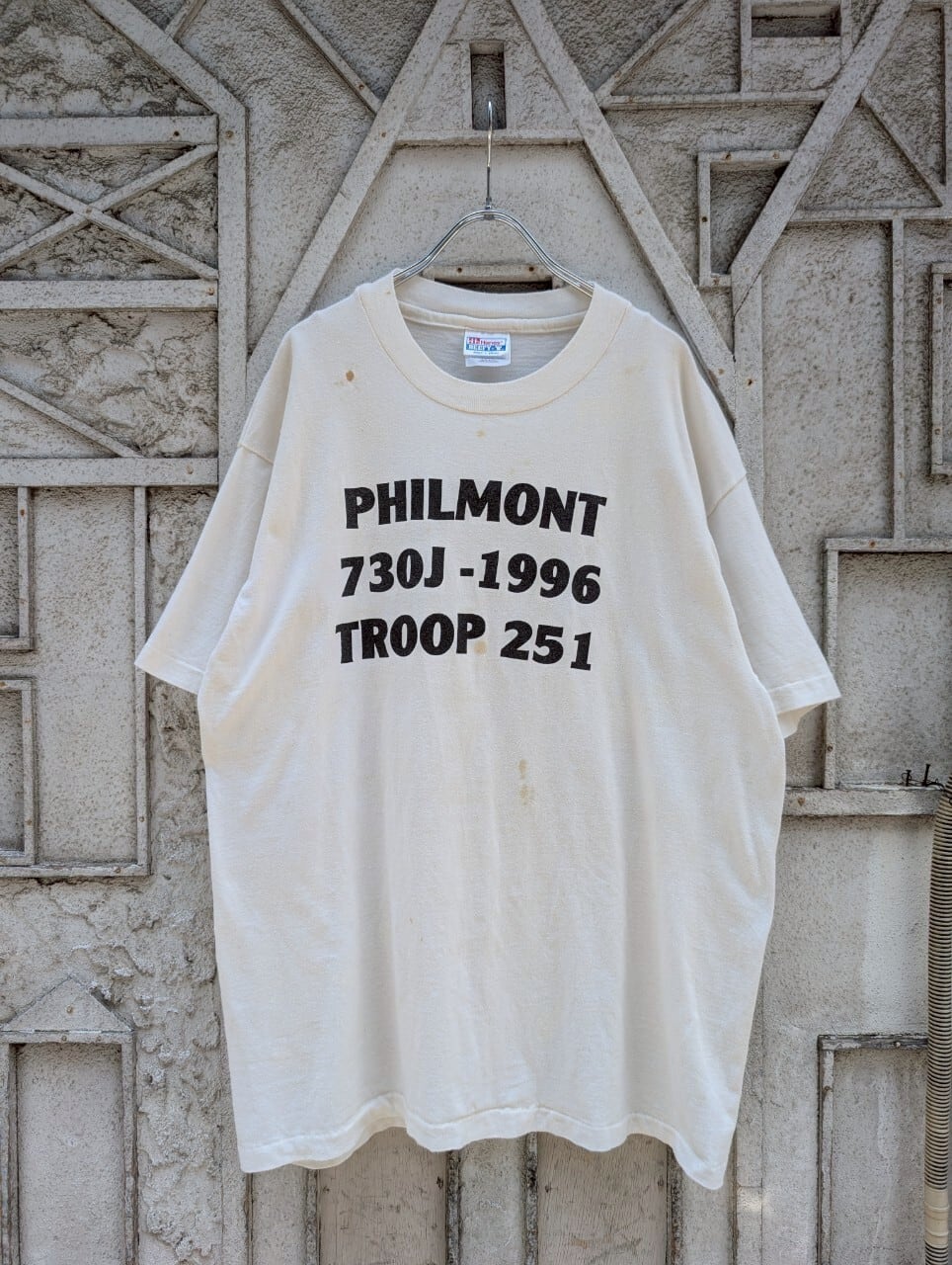 "ADDRESS" print tee / made in USA