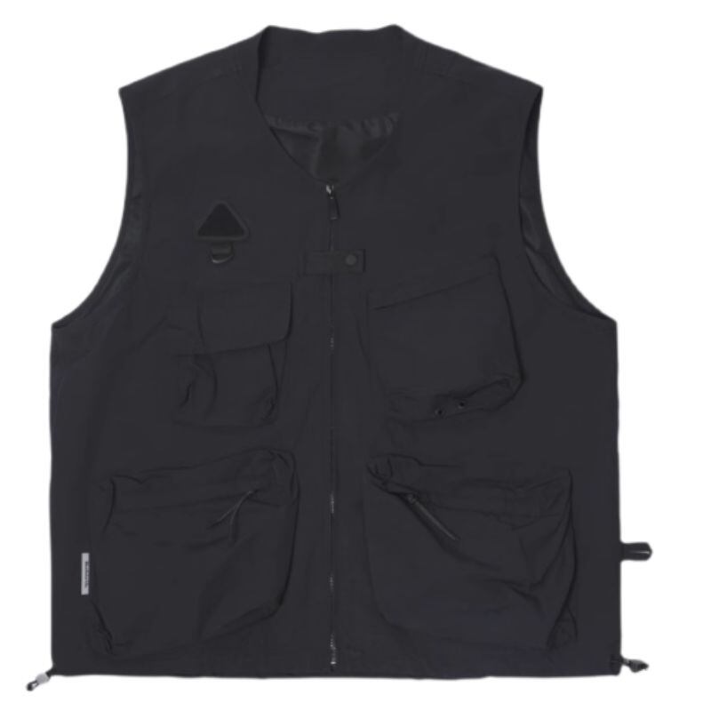 ウエストコード付きマルチポケットベスト A18847
