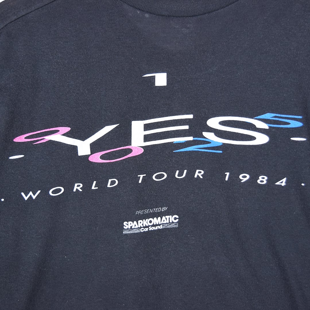 80s YES イエス ヴィンテージロックシャツ 90125 ワールドツアー