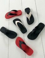 【新作5％OFF・3日間】Simple Flap Sandal_3colors