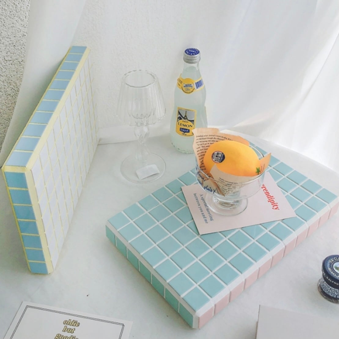 韓国インテリアタイルプレートタイルブロックタイル棚タイル家具 韓国