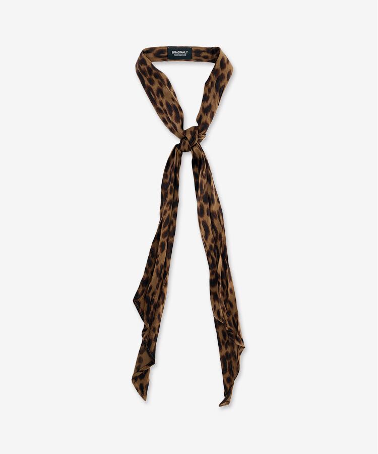 ALBERTO BIANI / アルベルト ベアーニ レオパード スカーフ - マフラー 