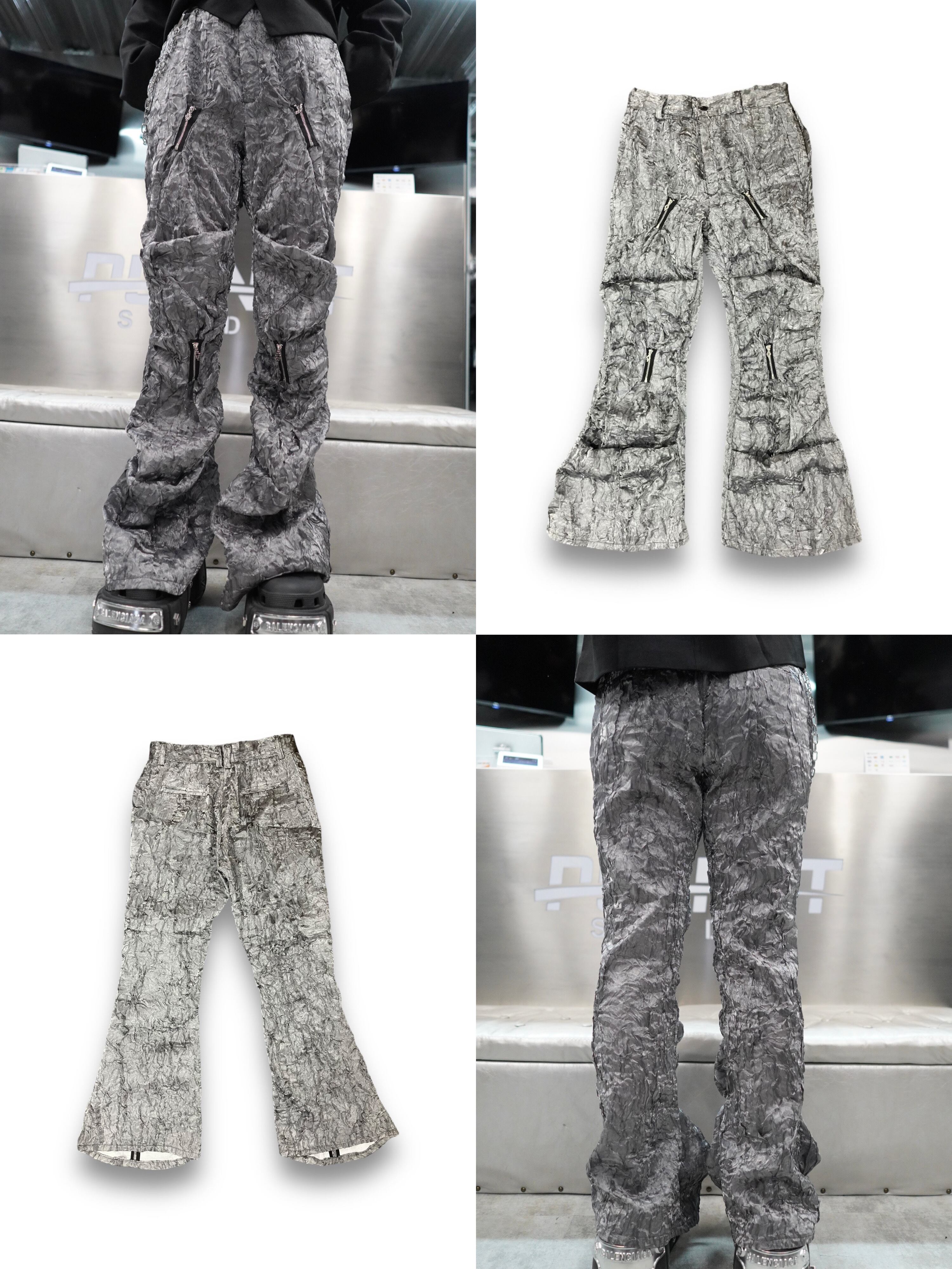 【PLANET STUDIO】reflection washering pants