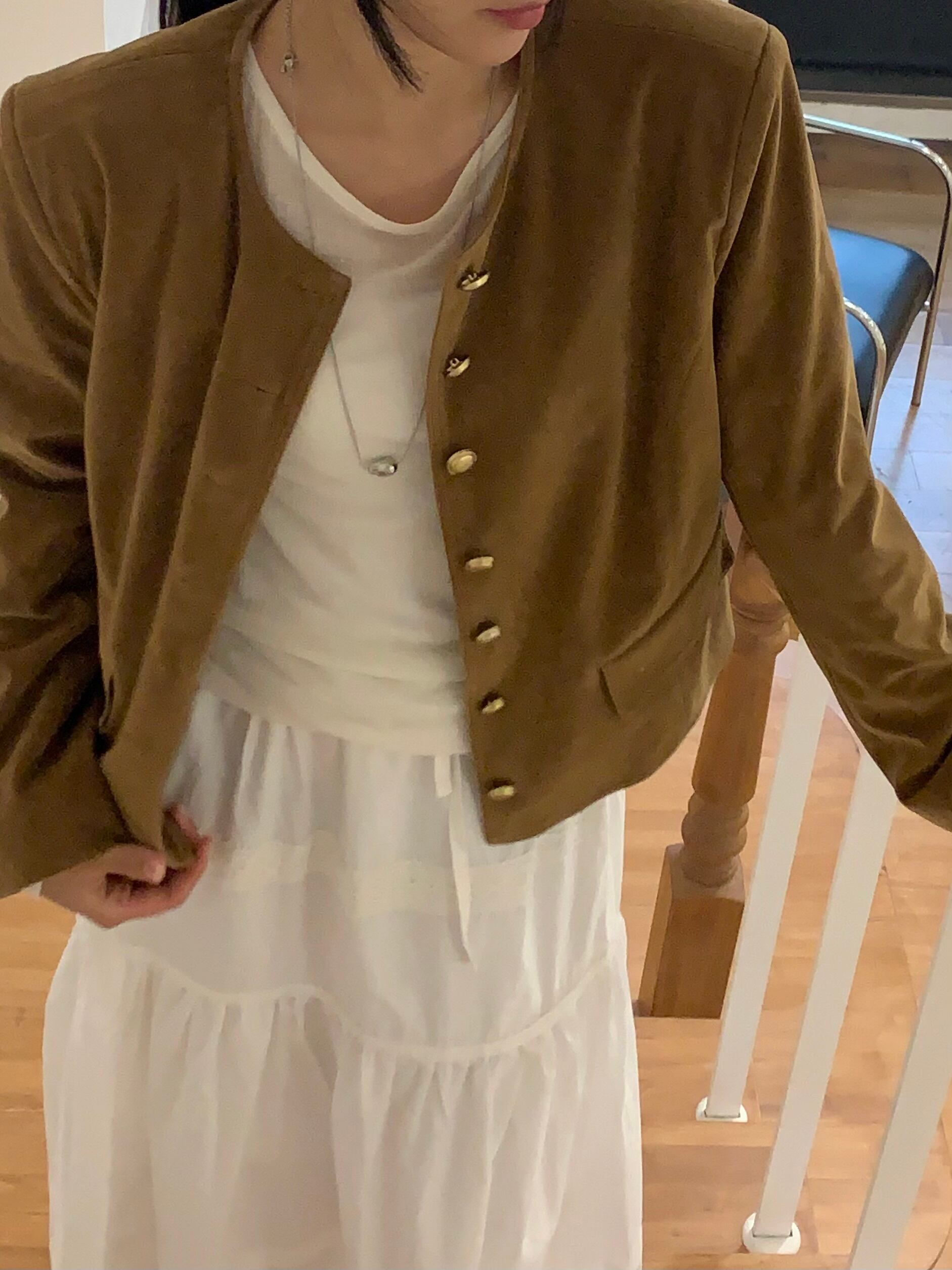 gray追加♥】 Vintage Suede Jacket | mineng マイング 公式通販サイト