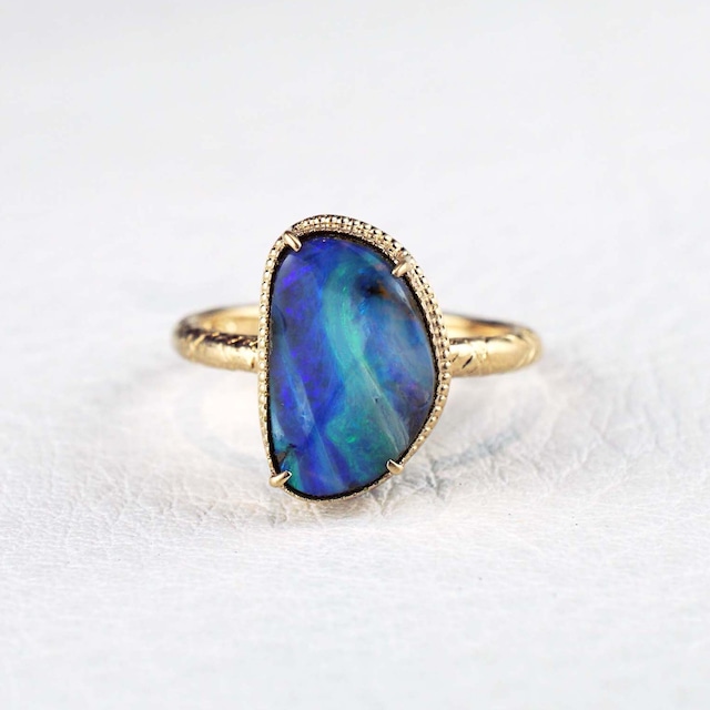One n' Only / Boulder Opal Ring（CR047-OP）