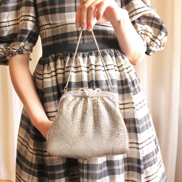 シルバービーズバッグ【825】