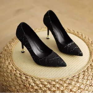 ポインテッドトゥパンプス　ハイヒール　G0190