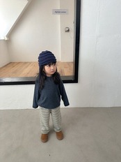 〖取寄〗韓国子供服 / 26winter / Digreen / ヒートストライプパンツ / キッズ / 冬服 *S~2XL*