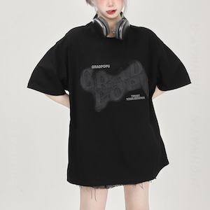 GRADPOPUエンボスビッグTシャツ（全３色） / HWG1122