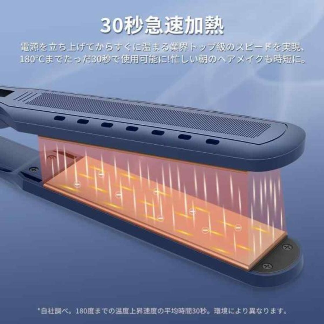 2023新型】 ストレート ヘアアイロン プロ仕様 MAX230℃ 18段階温度調節 