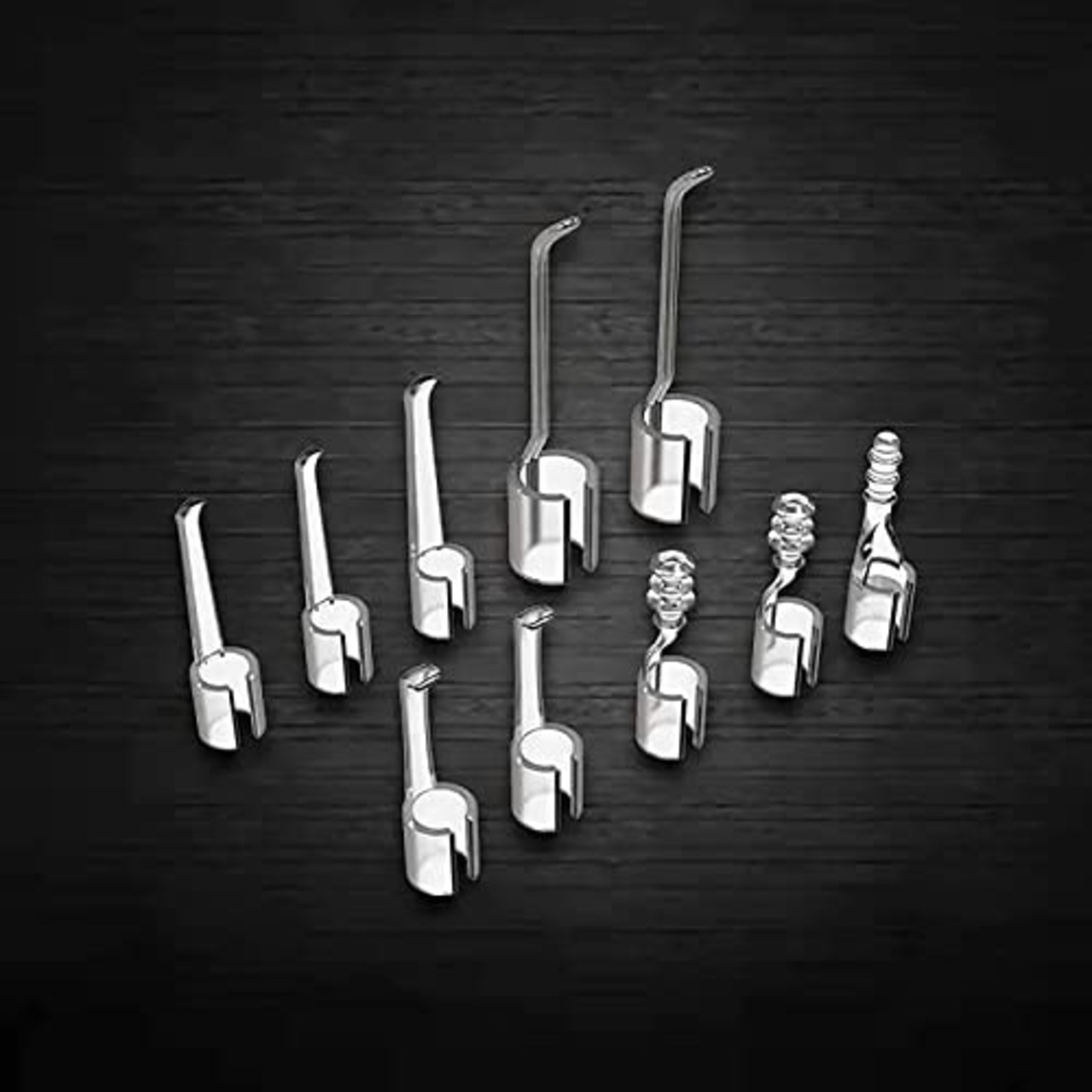 「8本セット」耳スプーン イヤースプーン 耳スコープの先端 交換部品