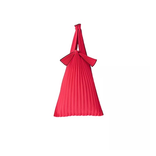 PLECO │ TATE-PLEATS ＜S＞ col.red （猩々緋） リサイクルポリエステル