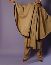 1970's Saint Laurent - Rive Gauche / Cape Coat