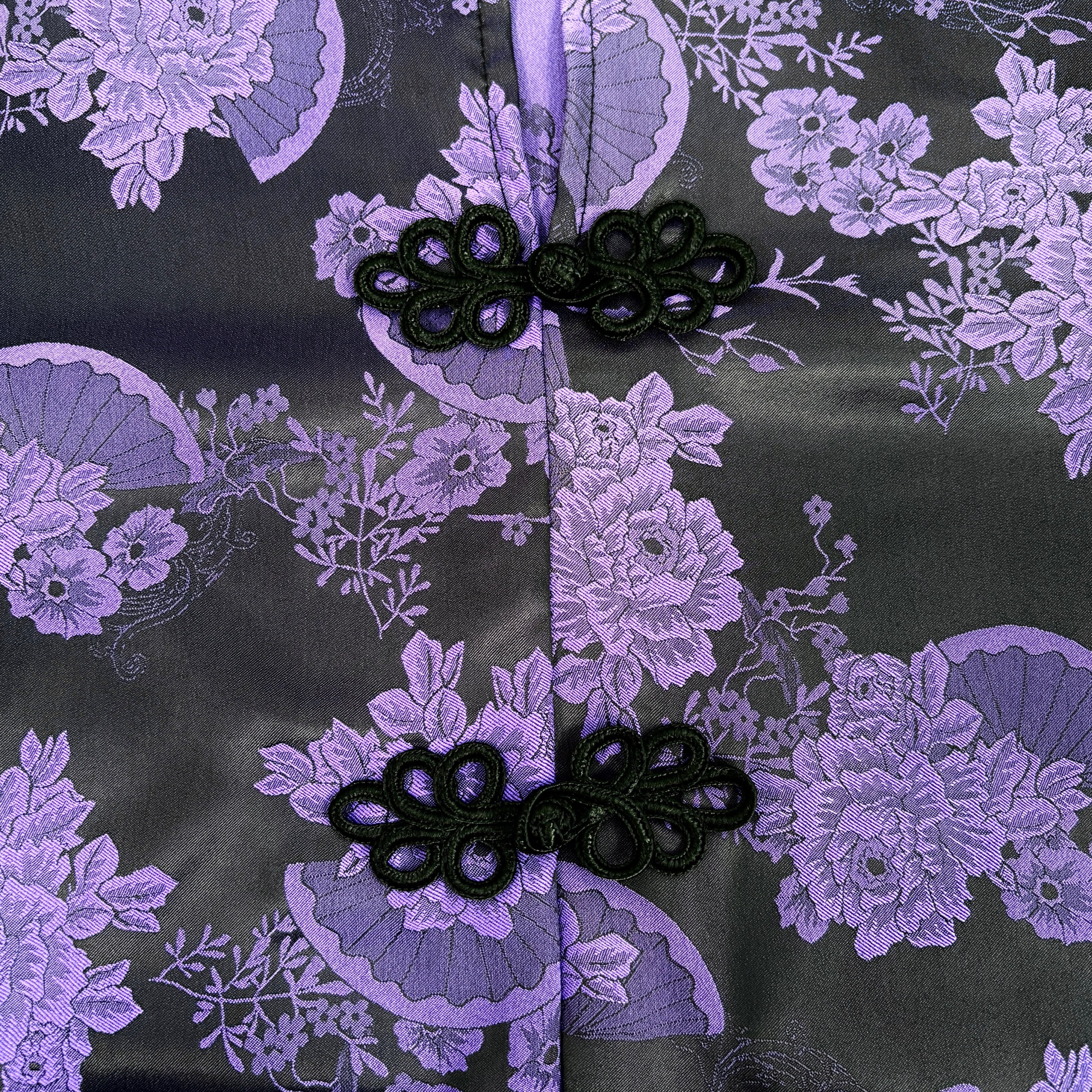 和華妖艶” PURPLE CHINA BUTTON HOOD TOP【PURPLE】 | NIER CLOTHING