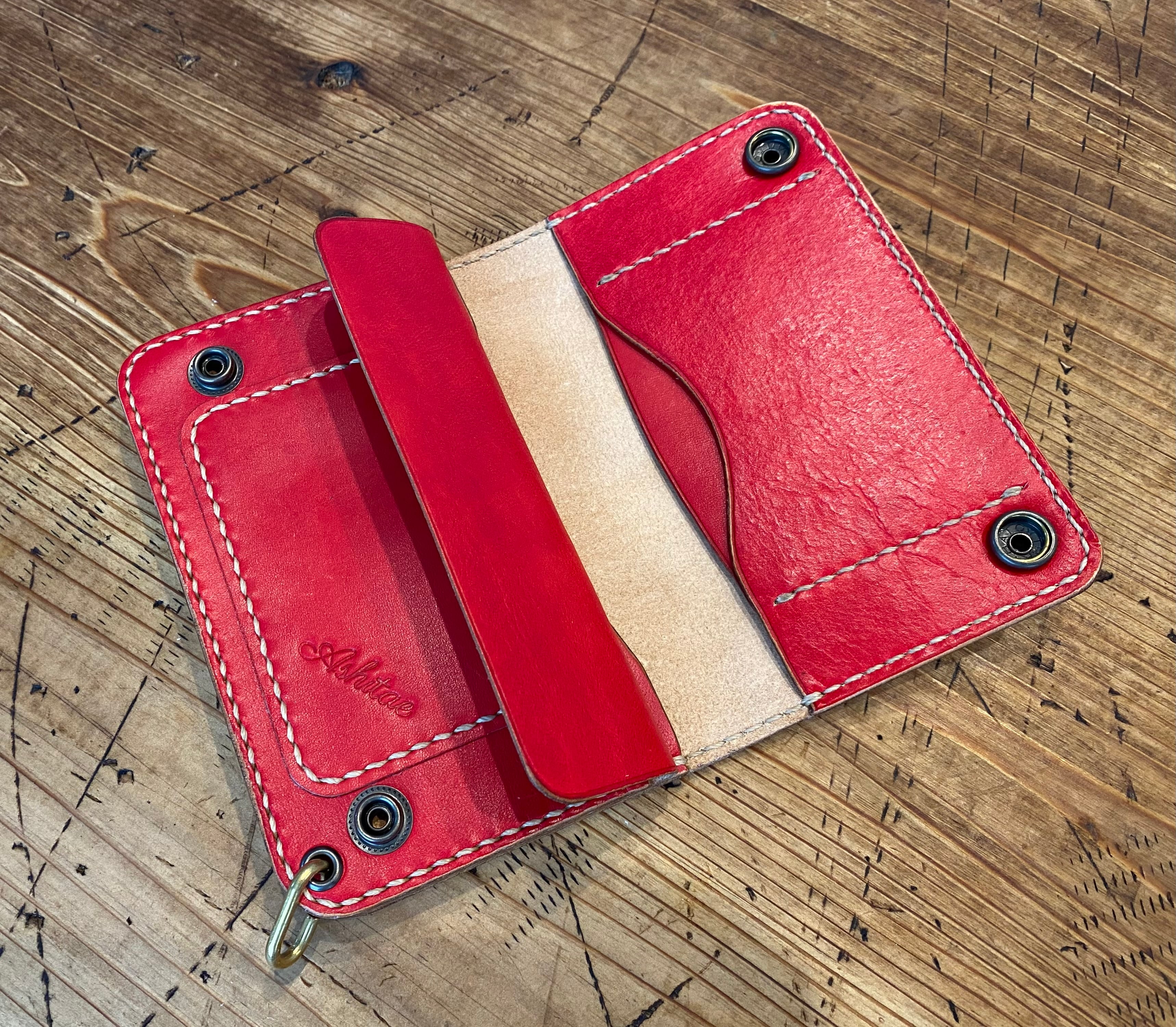 トラッカーウォレット ショート 財布 コンパクト | ashitae