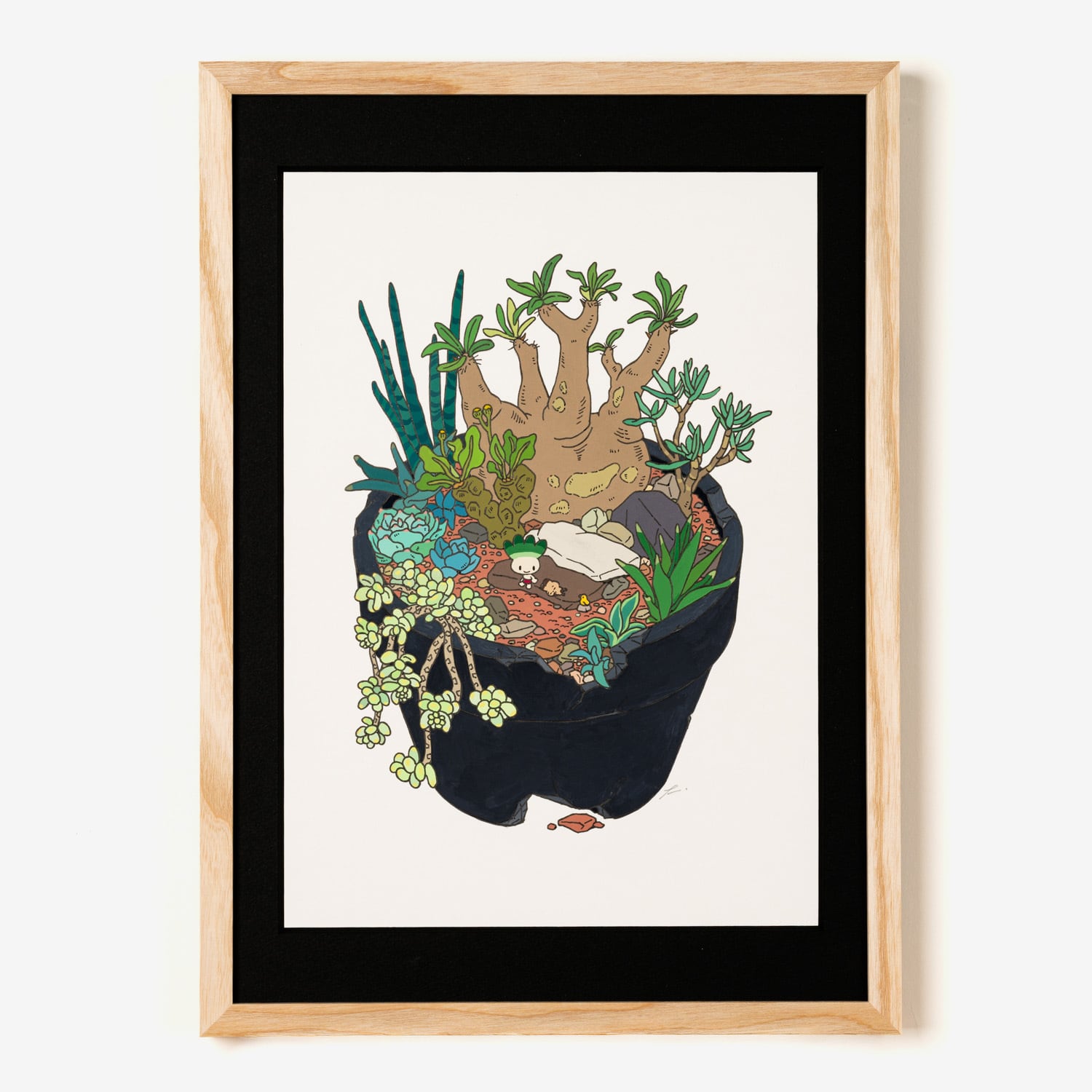 タキタサキ個展「ひとはちのもり」 | TOKYO PiXEL. shop & gallery