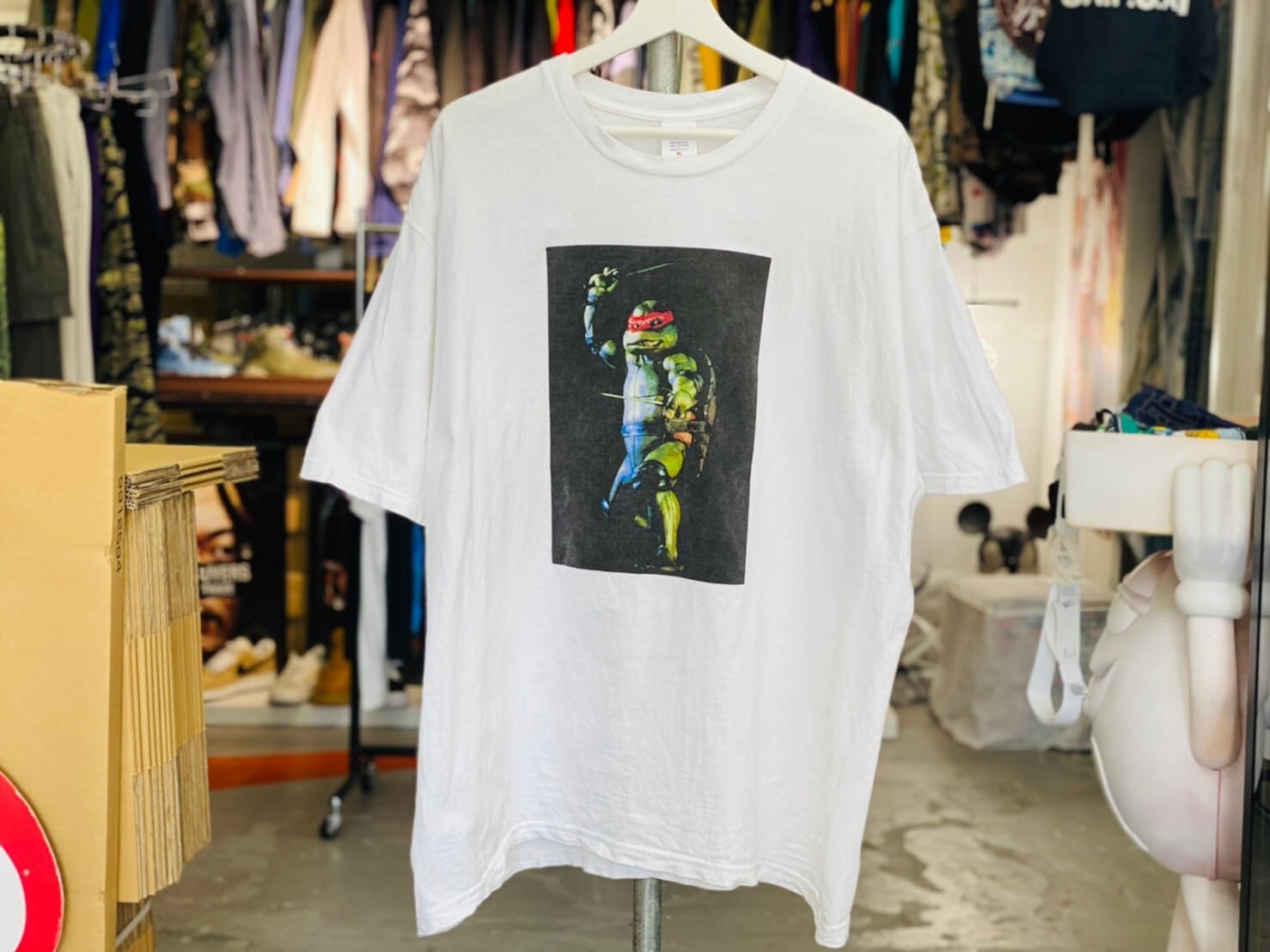 Supreme 21SS RAPHAEL TEE WHITE XL 