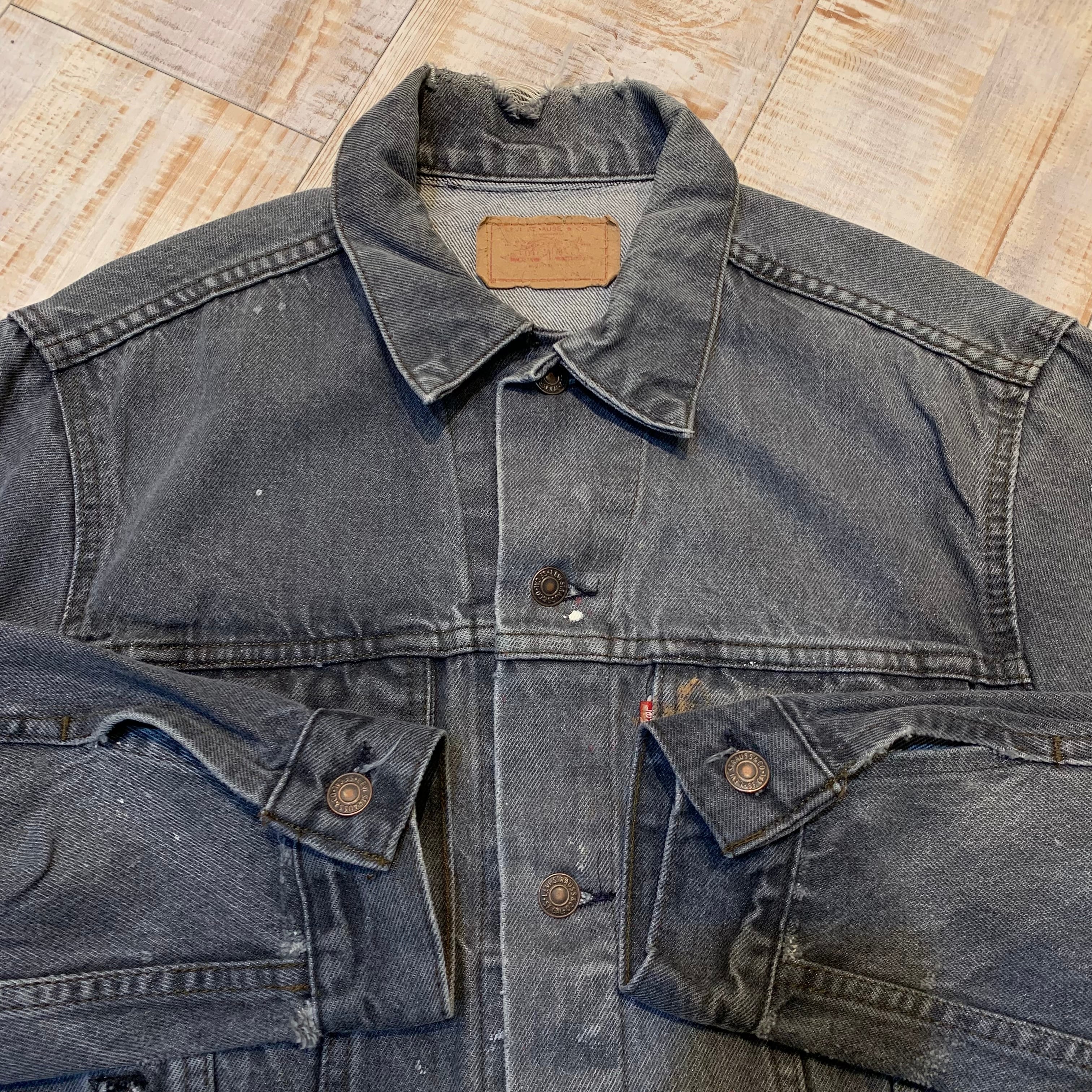 USA製 80年代 “44R” Levi's 70506 リーバイス トラッカージャケット