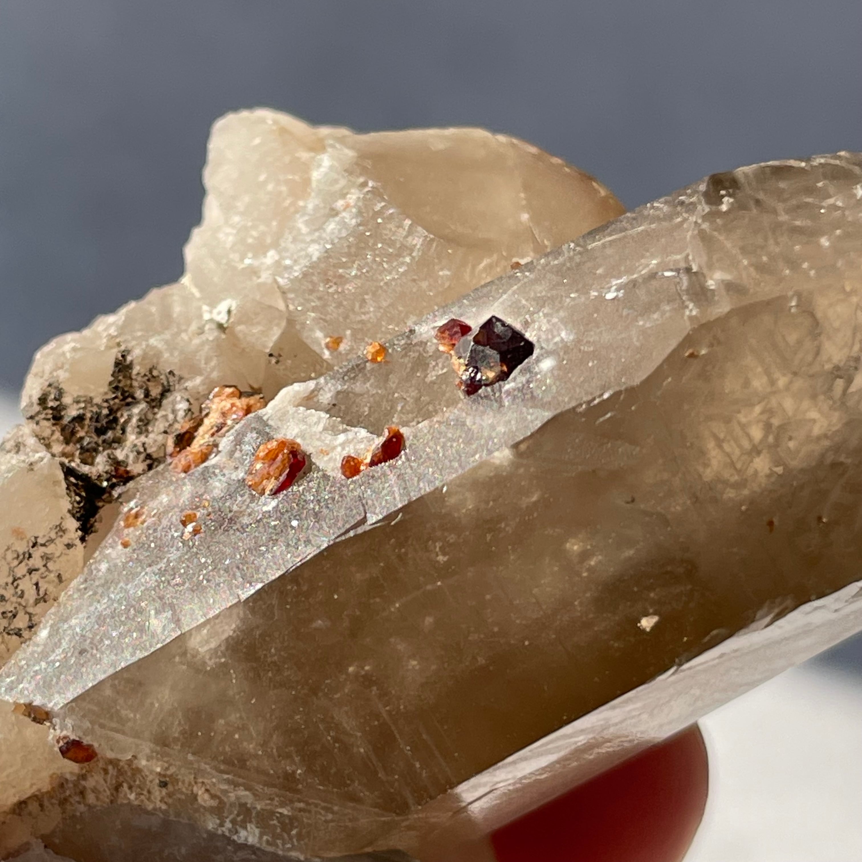 中国 福建省産♦︎SmokyQuartz Garnet|スモーキークォーツ ガーネット