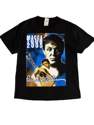 00s " Paul mccartney " print T-shirt【北口店】プリントTシャツ