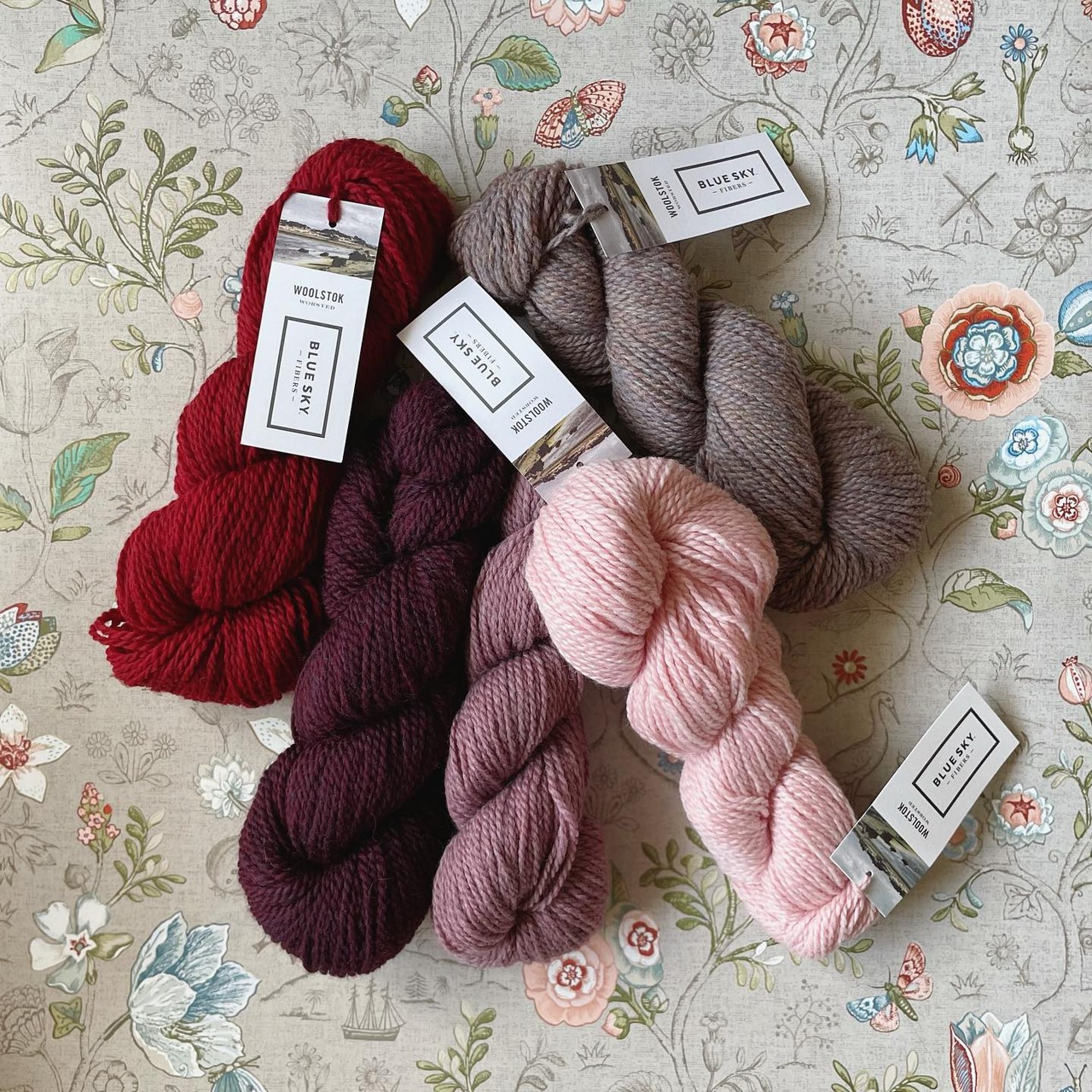 50gかせ - Blue Sky Fibres 「WOOLSTOK - WORSTED」