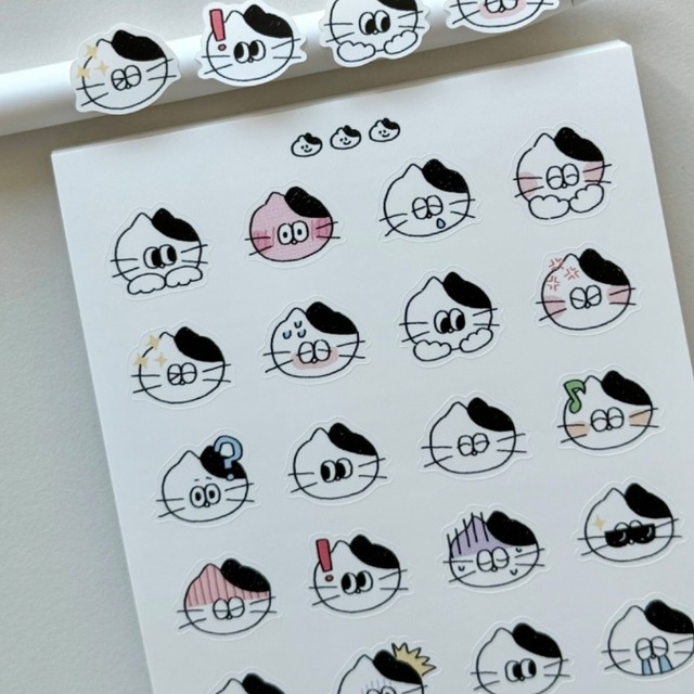 ★予約 KEYKEYMADE 〔sticker -FACE-〕