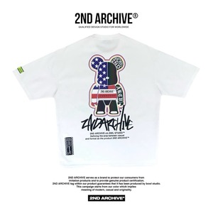 2ND002 2NDARCHIVE Tシャツ 韓国ファッション オーバーサイズ ユニセックス