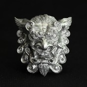 獅子狛犬 「阿」 NumberBolt /鍍金