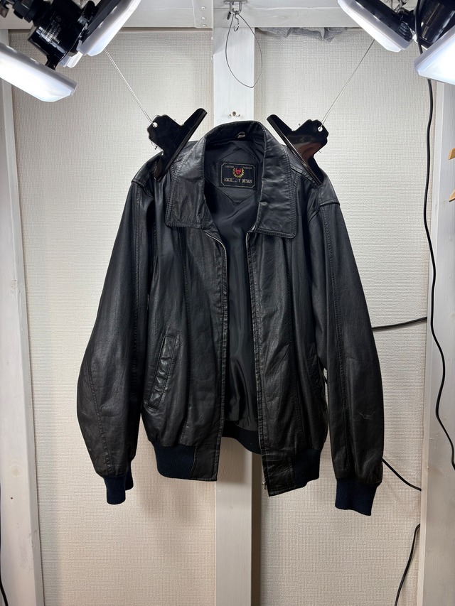 Short Length Light Leather Jacket