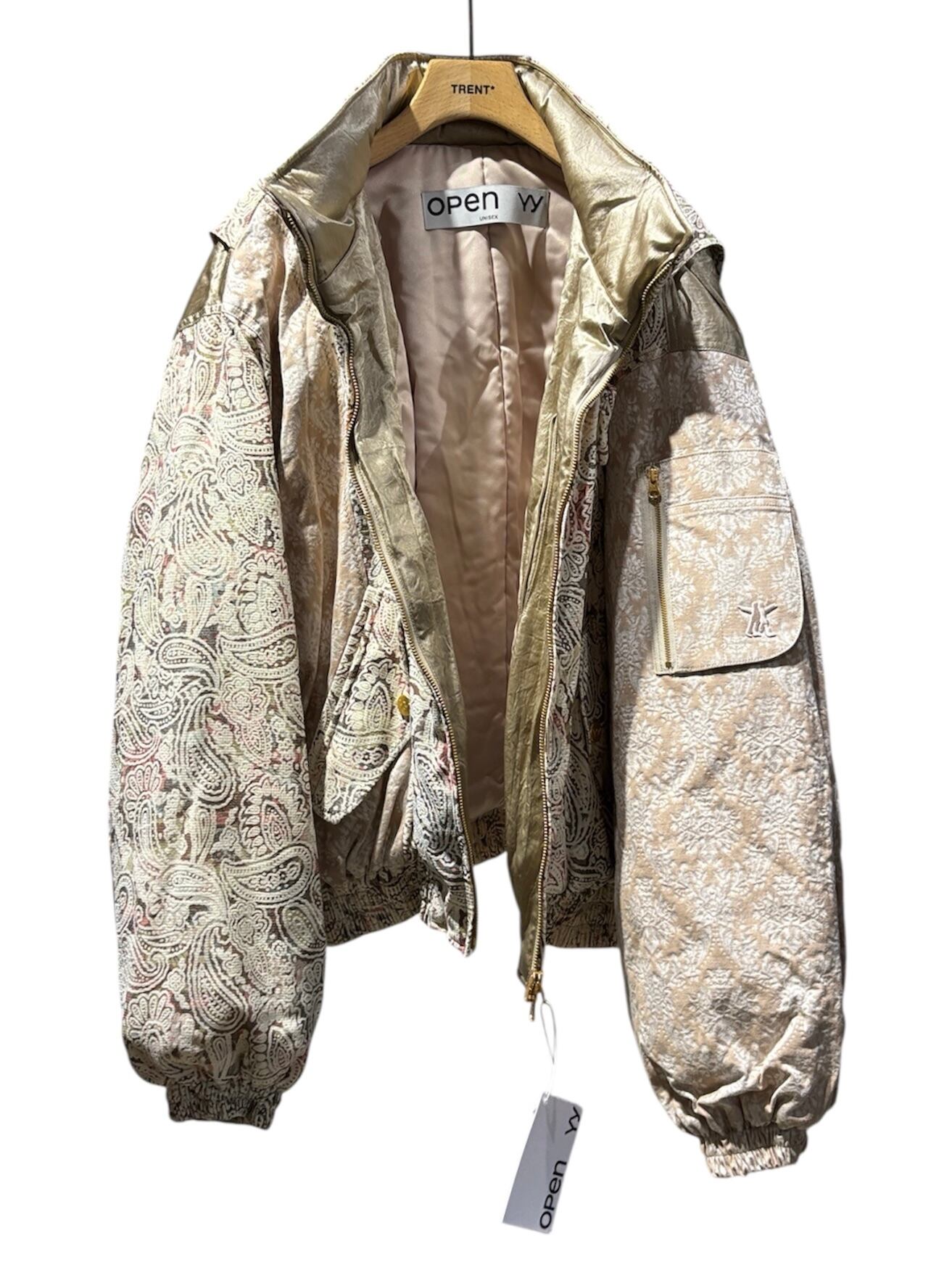 25AW】OPEN YY オープン ワイワイ / PAISLEY CARGO BOMBER | TRENT