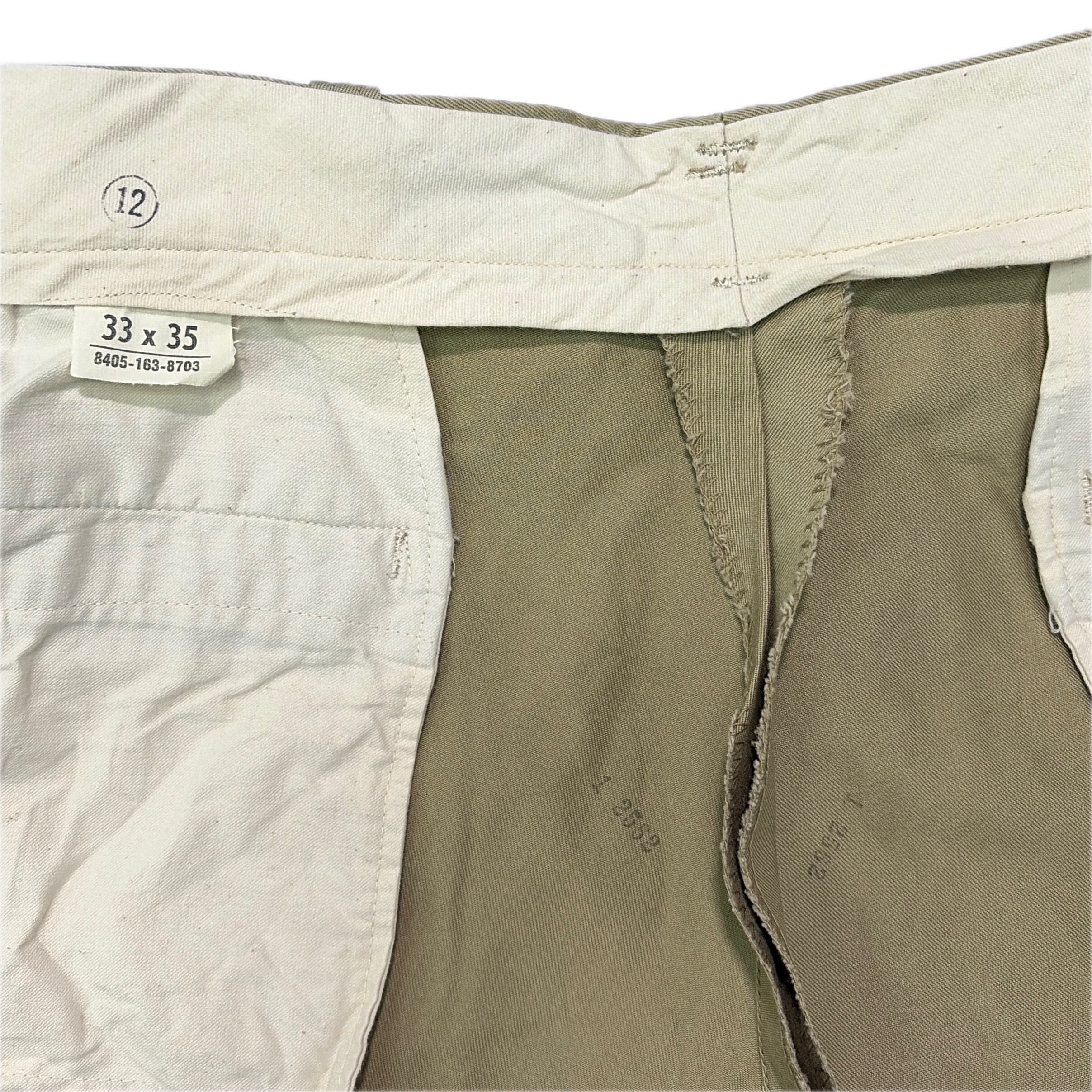 良好 60s US ARMY 米軍 チノパン ミリタリー パンツ W33 L35 | SHINE