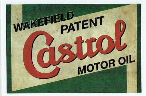 ガレージステッカー！（castrol）