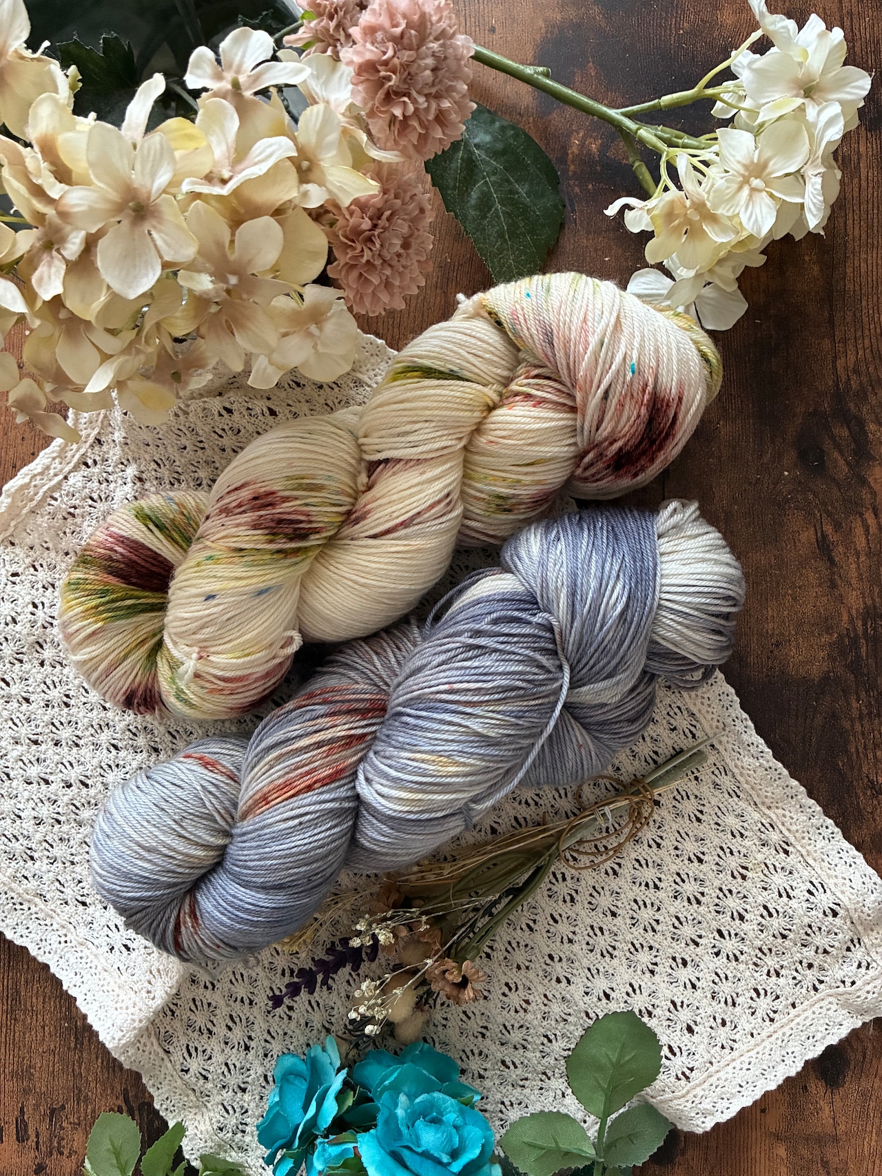 【受注販売: 10月中旬〜下旬に順次発送】石畳とれんが(meriyasu fingering, meriyasu sock, meriyasu BFL)・画像6