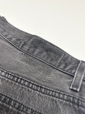 90s Levi’s 501 BLACK DENIM PANTS MADE IN USA Size W38L30→W36L30