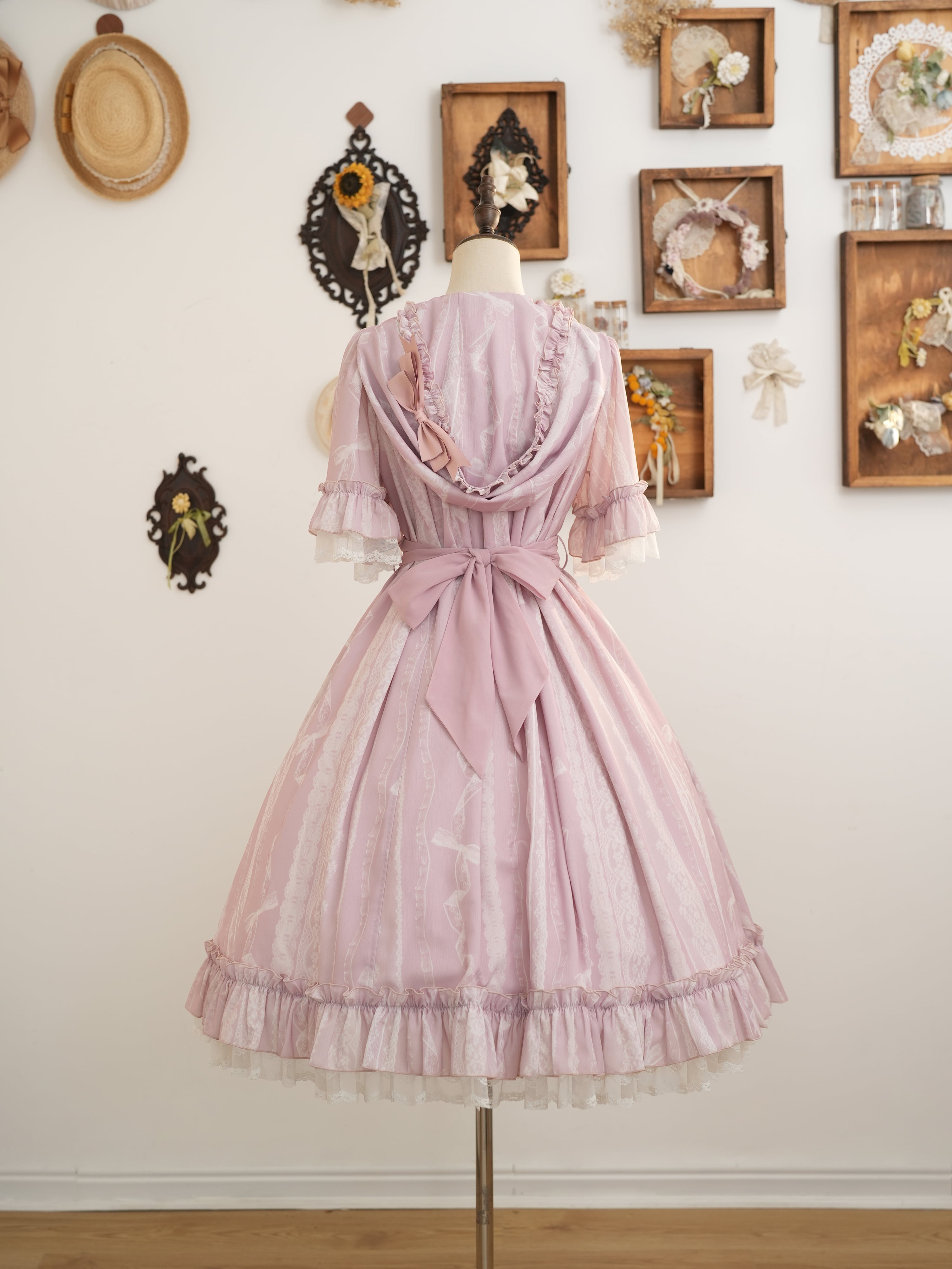 vintage フードワンピース hooked toro daughter ピコ・ガーランド フードワンピース | HoshibakoWorks