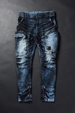 NWZ DENIM PANTS【CHMICAL BLUE】