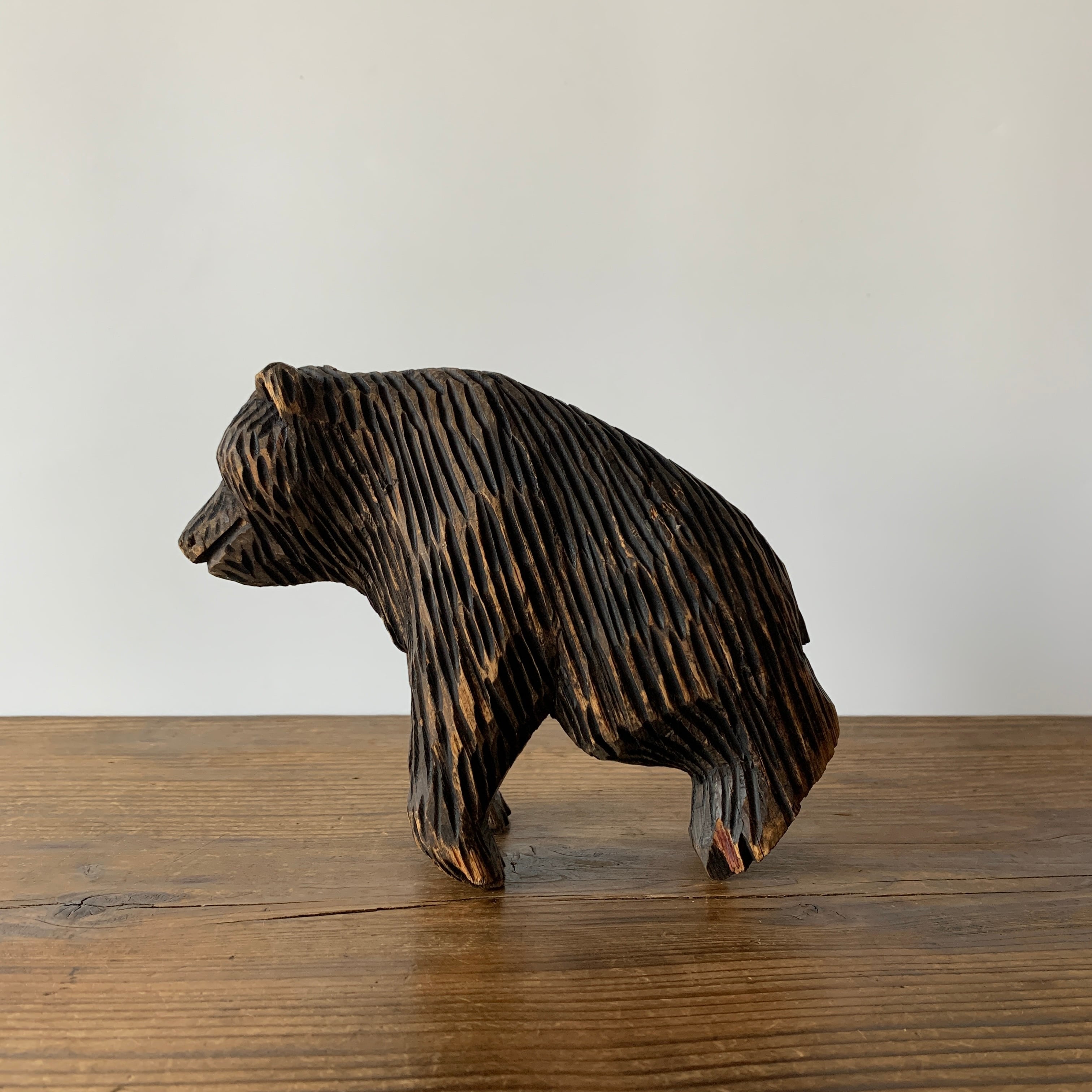 Wooden Bear A | troldhaugen antiques ｜ 北欧アンティーク・古道具