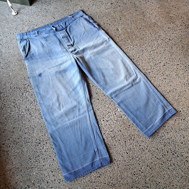 70's フランス製 ペインターパンツ used [401028]