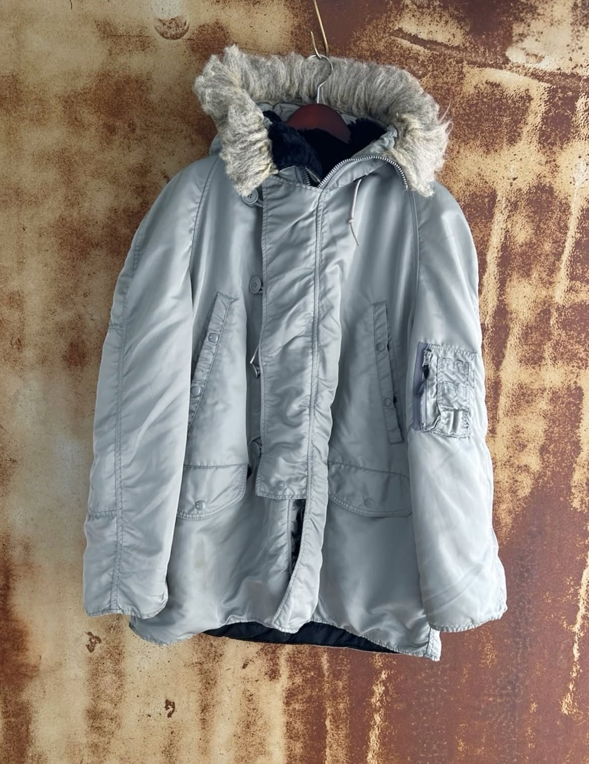 90's ALPHA N−3B flight jacket 【L】 | JUKEBOX