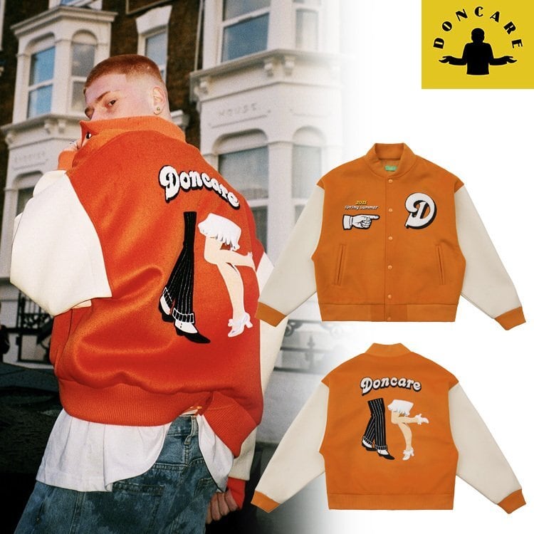 【正規品】DONCARE ドンケア　AFGK ジャケット Collage カレッジジャケット メンズ ブランド ファッション 正規品】DONCARE ドンケア AFGK ジャケット Collage カレッジ