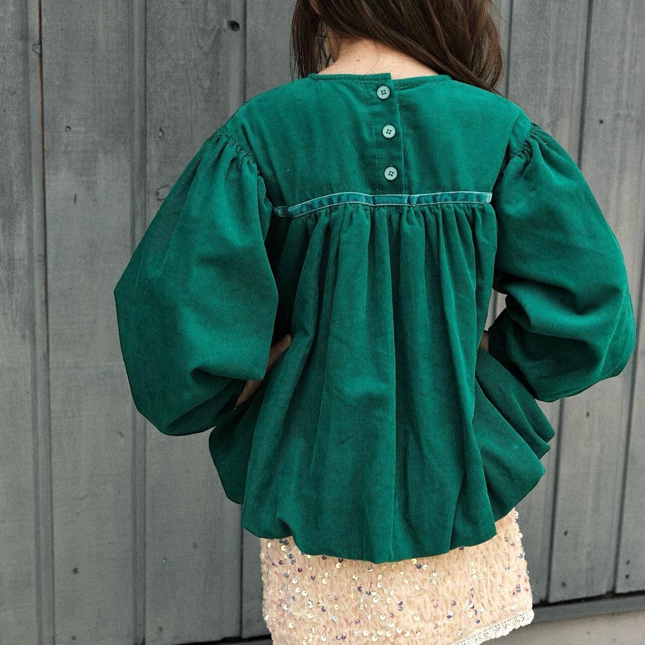 «sold out»«mumu&baba» バルーンブラウス 2colors