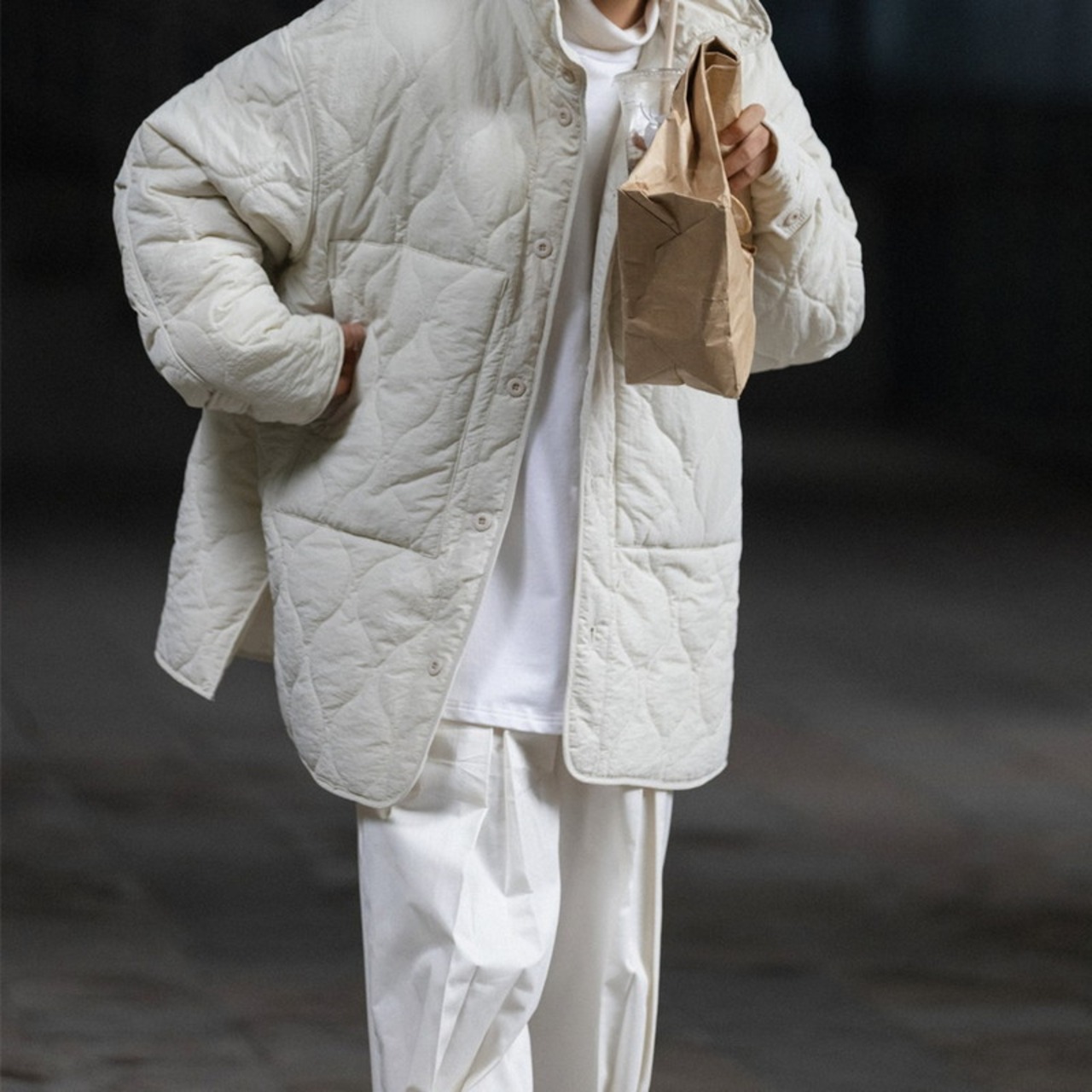 ベーシックキルティングジャケット　977