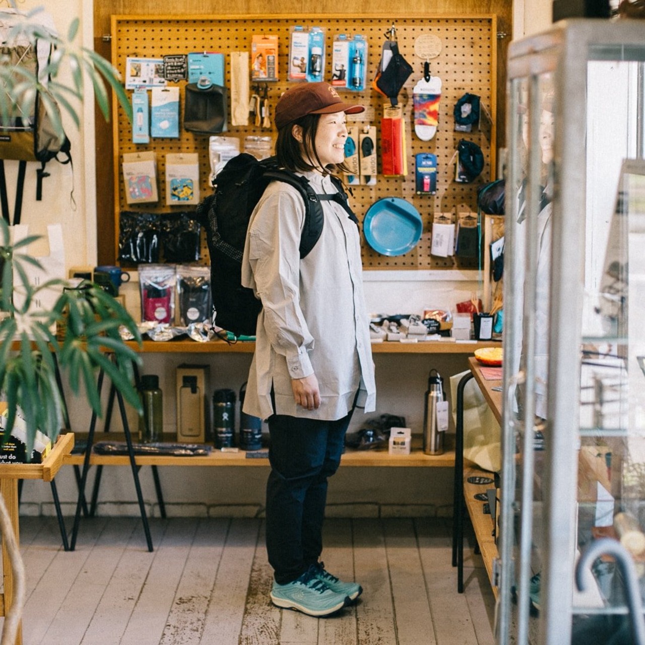 PAPERSKY WEAR / RELAX CAVE TYPEWRITER LONG BIG SHIRT - 5