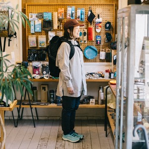 PAPERSKY WEAR / RELAX CAVE TYPEWRITER LONG BIG SHIRT