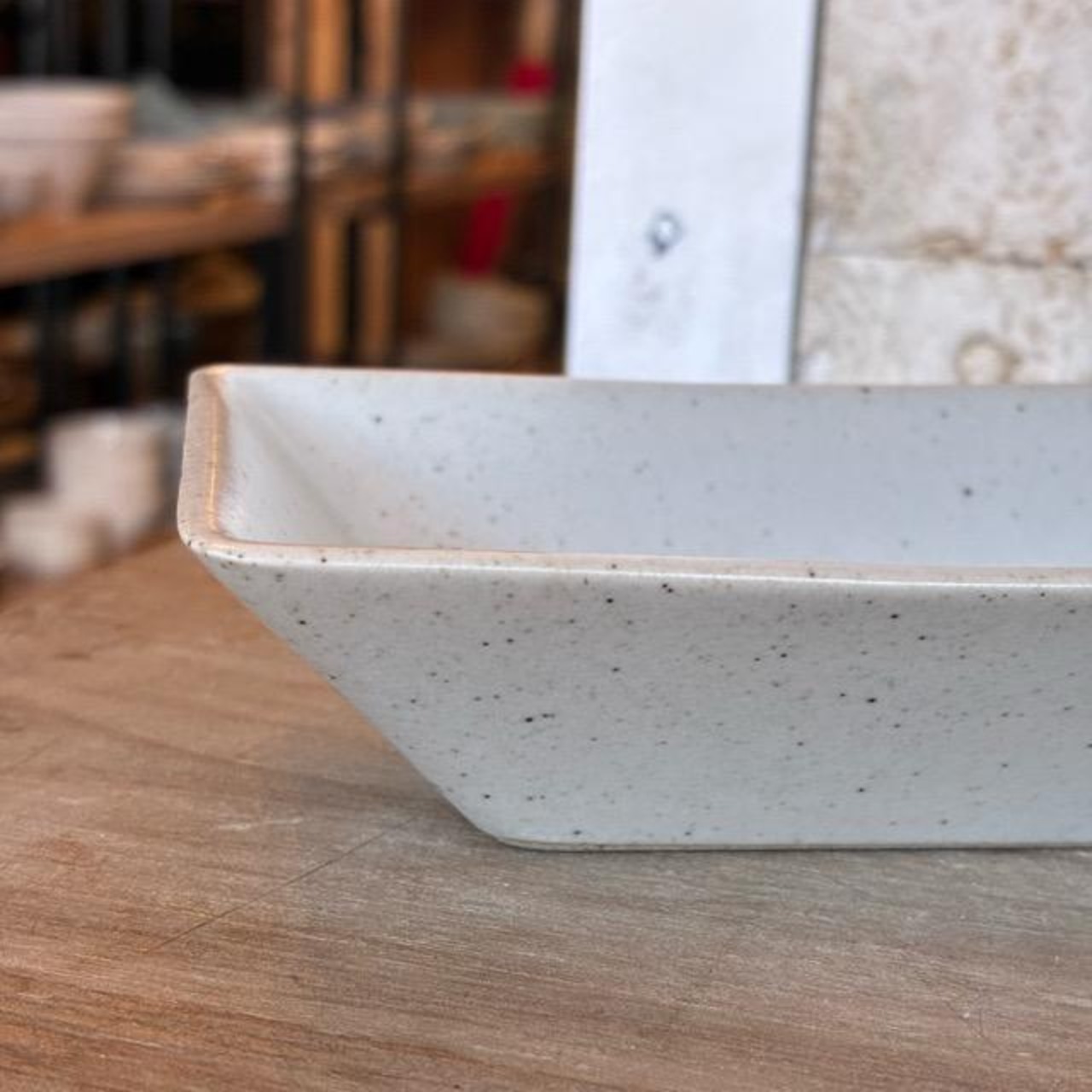 Thailand Stackable rectangle bowl S 100ml　タイ　カサネレクタングルボウル　M　前菜　軽量食器　食洗機可　小鉢　和食器　TAMAKI　サラダ　スタッキング