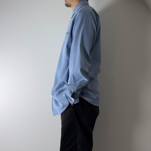 Polo by Ralph Lauren SILK COTTON shirt "MARLOWE" L 古着