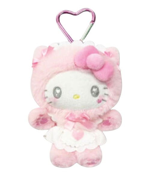サンリオ　マスコットポーチ　ねこねこメイド　PK